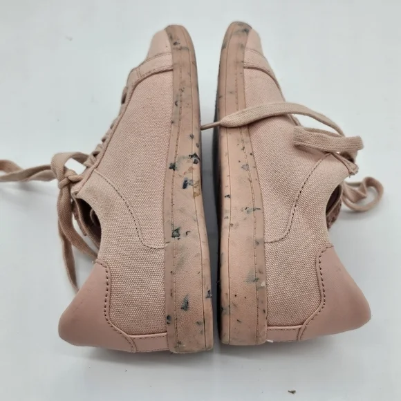 Treasure & Bond Women's Pink Coral Flecked Monroe Canvas Lace Up Sneaker Size 7 - Picture 11 of 12
